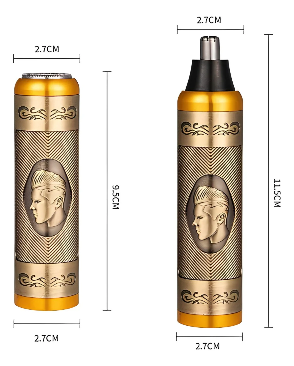 Set Afeitadora 3 en 1 T50 | Recargable para Rostro Cuerpo y Nariz - Image 3