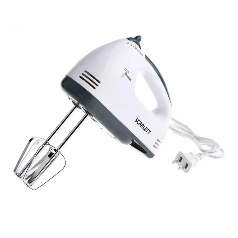 Batidora Eléctrica Scalett de Mano con Velocidades Ajustables y Accesorios