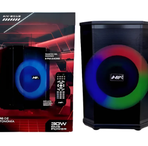 Cabina de Sonido Bluetooth NIA 8” Tipo Bose 5 Botones Recargable Ref. AN-2207
