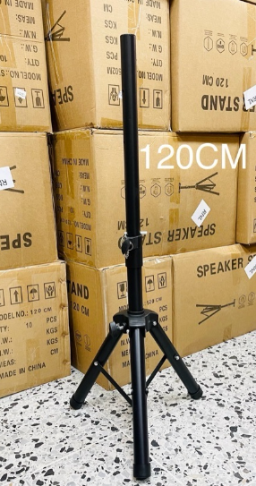 Trípode para Cabina y Parlante 120 cm de Altura Ajustable Color Negro - Image 2