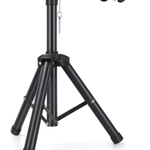 Trípode para Cabina y Parlante 120 cm de Altura Ajustable Color Negro
