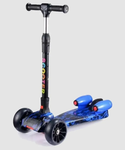 Patineta Scooter para Niños con Humo, Bluetooth, Música y Luces LED Recargable - Image 4