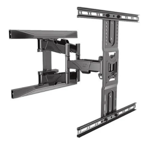 Soporte para TV Extensible Doble North Bayou NB P6 de 40 a 80 Pulgadas Color Negro