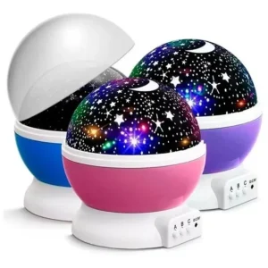 Star Master Proyector de Estrellas LED Luz Nocturna Decorativa