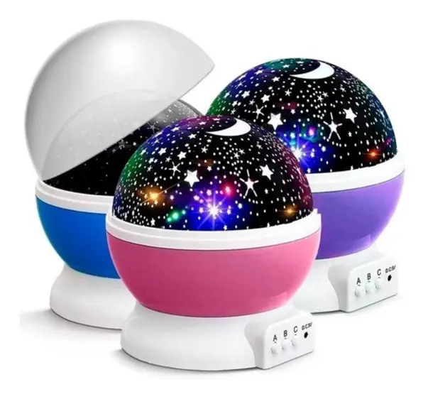 Star Master Proyector de Estrellas LED Luz Nocturna Decorativa
